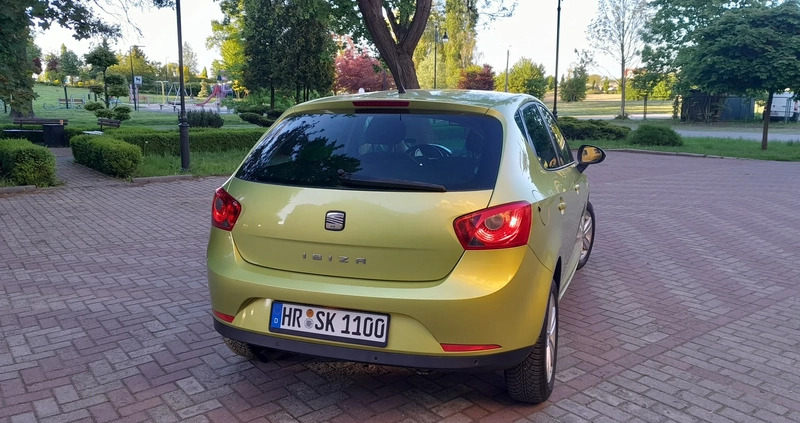 Seat Ibiza cena 17890 przebieg: 173250, rok produkcji 2008 z Kwidzyn małe 137